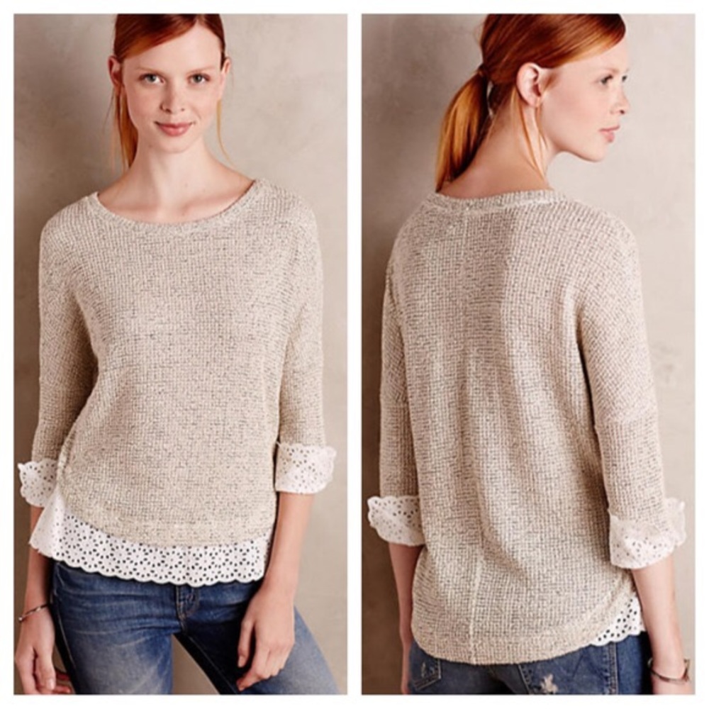 ❌SOLD❌Anthropologie Nolina Pullover SaturdaySunday